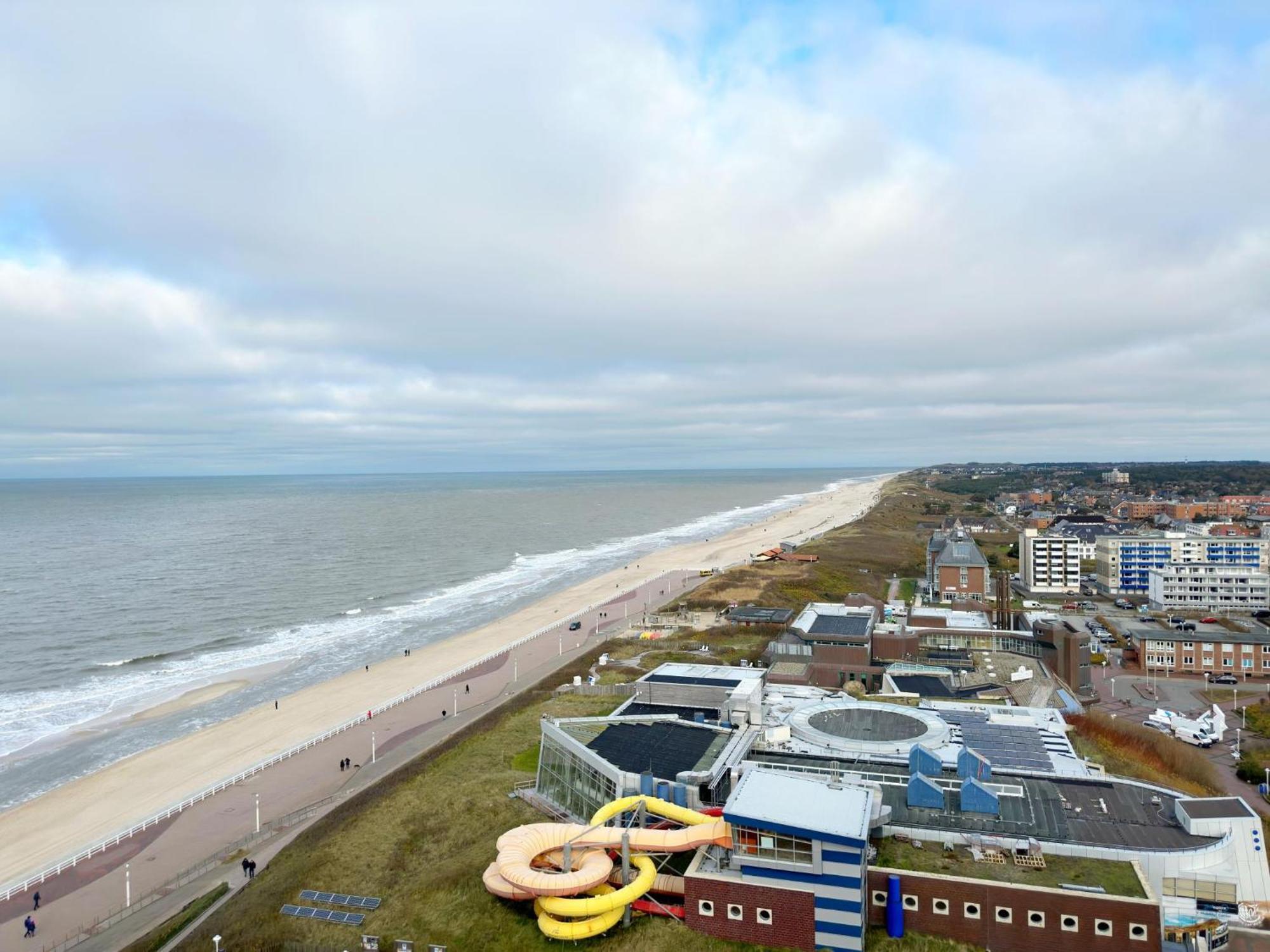 Haus Metropol App 327 Mit Meerblick Und Cityblick 3 Balkone Westerland Esterno foto