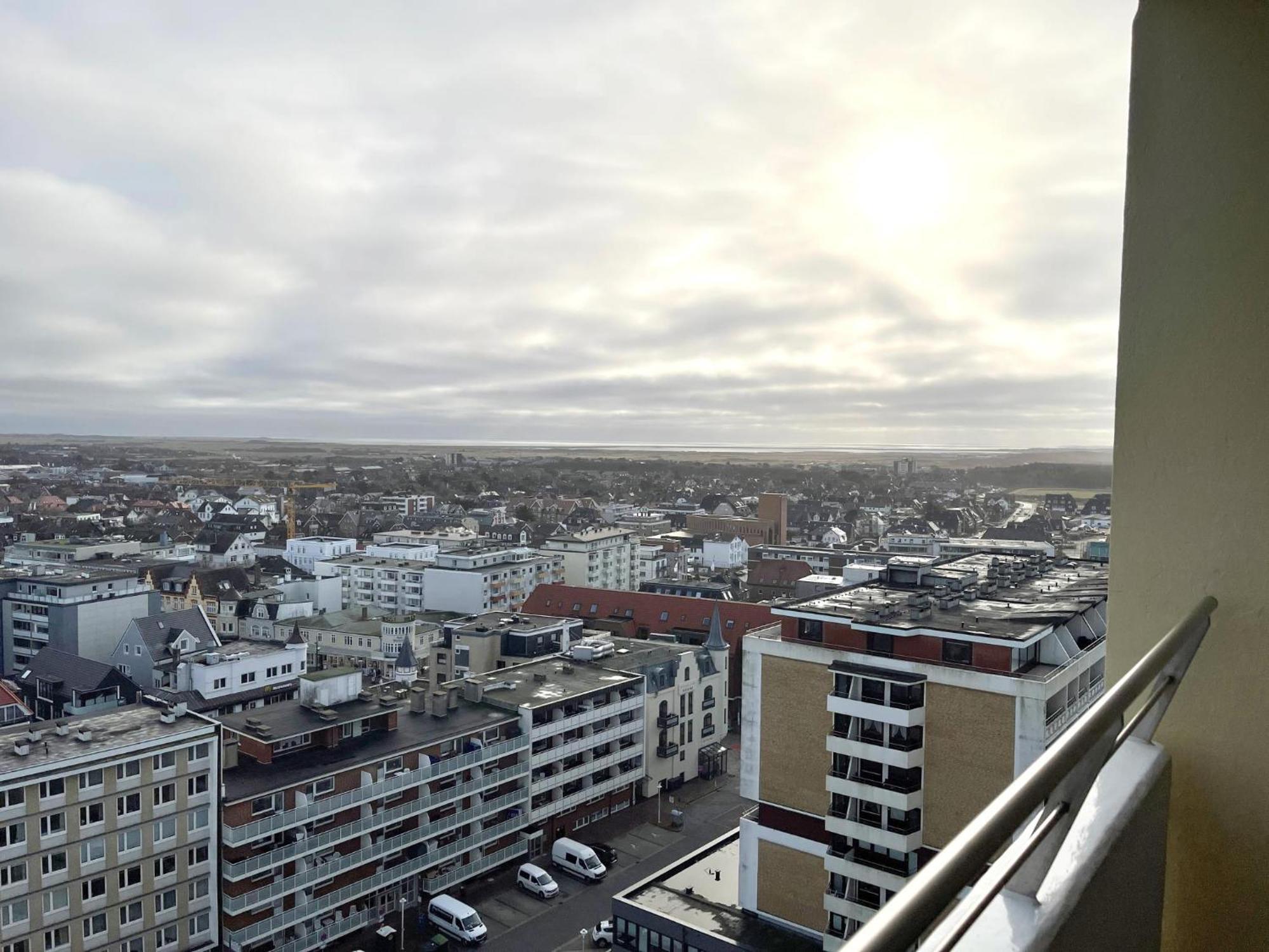 Haus Metropol App 327 Mit Meerblick Und Cityblick 3 Balkone Westerland Esterno foto
